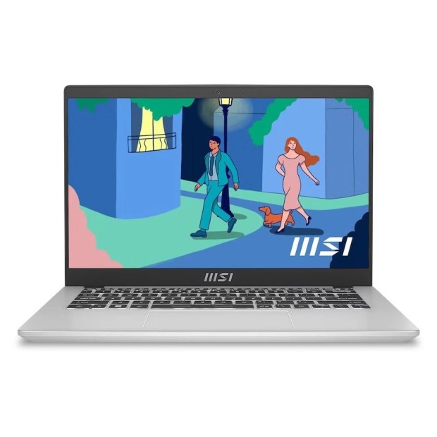 MSI Modern 14 C12M-239RU Intel Core i5 1235U 1300MHz/14"/1920x1080/8GB/512GB SSD/DVD нет/Intel Iris Xe Graphics/Wi-Fi/Bluetooth/Windows 11 Home (9S7-14J111-239) Silver