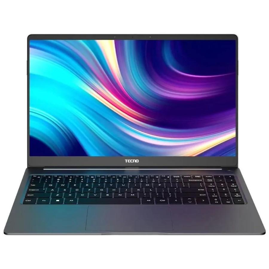 TECNO MegaBook T15RA Intel Core i9 13900HK 2600MHz/15.6"/1920x1080/16GB/1024GB SSD/Intel Iris Xe Graphics/Wi-Fi/Bluetooth/Windows 11 Home (71003300393) Grey