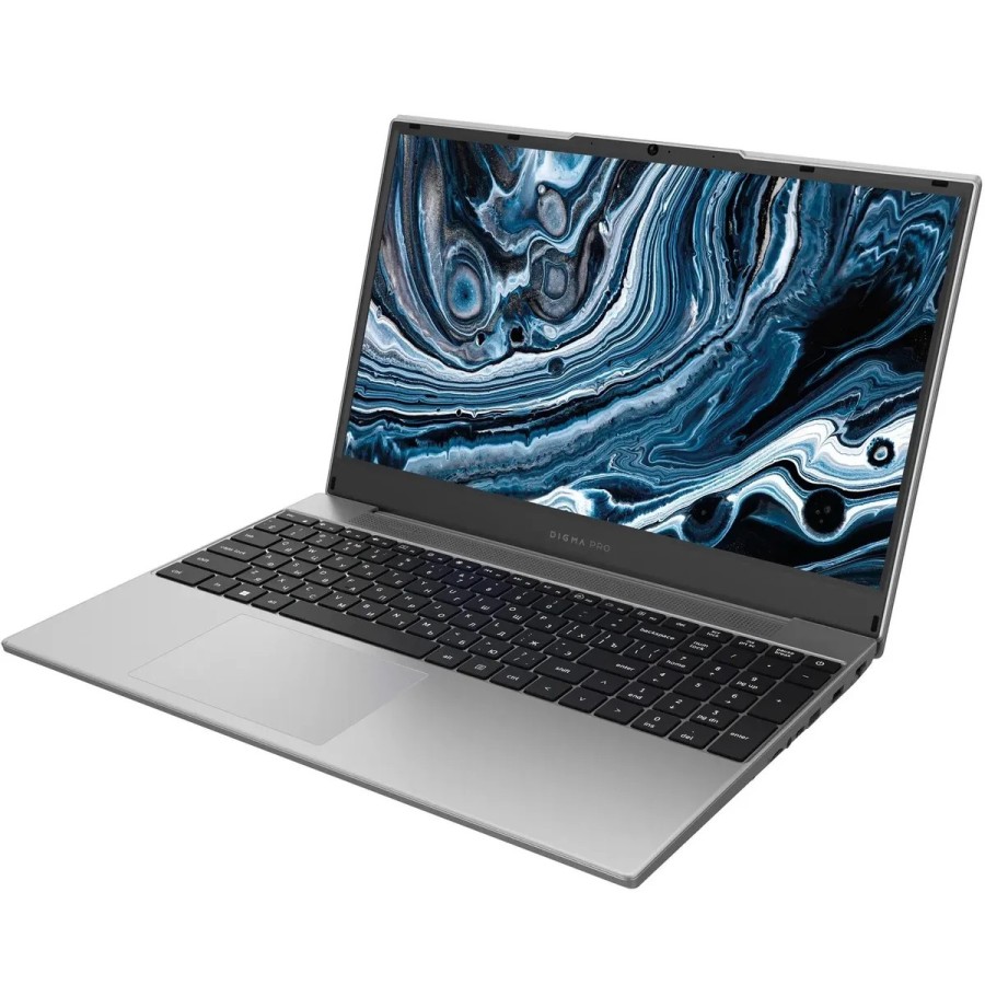 Digma PRO Breve AMD Ryzen 5 7430U 2300MHz/15.6"/1920х1080/16GB/512GB SSD/AMD Radeon Graphics/Wi-Fi/Bluetooth/Windows 11 Pro (DN15R5-ADXW09) Silver