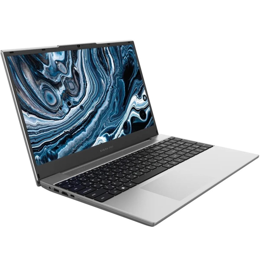 Digma PRO Breve AMD Ryzen 5 7430U 2300MHz/15.6"/1920х1080/16GB/512GB SSD/AMD Radeon Graphics/Wi-Fi/Bluetooth/Windows 11 Pro (DN15R5-ADXW09) Silver