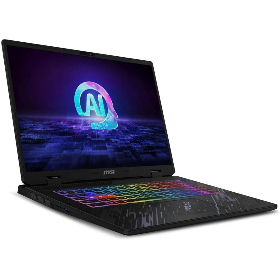 MSI Pulse 17 AI C1VFKG Intel Core Ultra 5 125H 3600MHz/17"/1920x1200/16GB/512GB SSD/NVIDIA GeForce RTX 4060 8GB/Wi-Fi/Bluetooth/DOS (9S7-17T311-086) Black