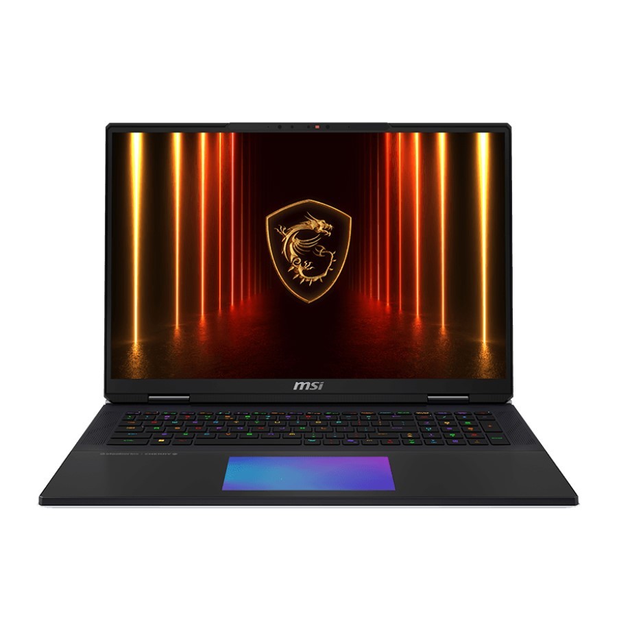 MSI Titan 18 HX AI A2XWJG-206RU Intel Core Ultra 9 285HX 2800MHz/18"/3840x2400/64GB/4096GB SSD/NVIDIA GeForce RTX 5090 24GB/Wi-Fi/Bluetooth/Windows 11 Home (9S7-182421-206) Black