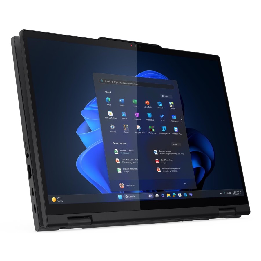 Lenovo ThinkPad T14s 2-in-1 Gen 1 Intel Core Ultra 7 255U 3800MHz/14"/1920x1200/16GB/1024GB SSD/Intel Graphics/Wi-Fi/Bluetooth/Windows 11 Pro (21R3000WUS) Black