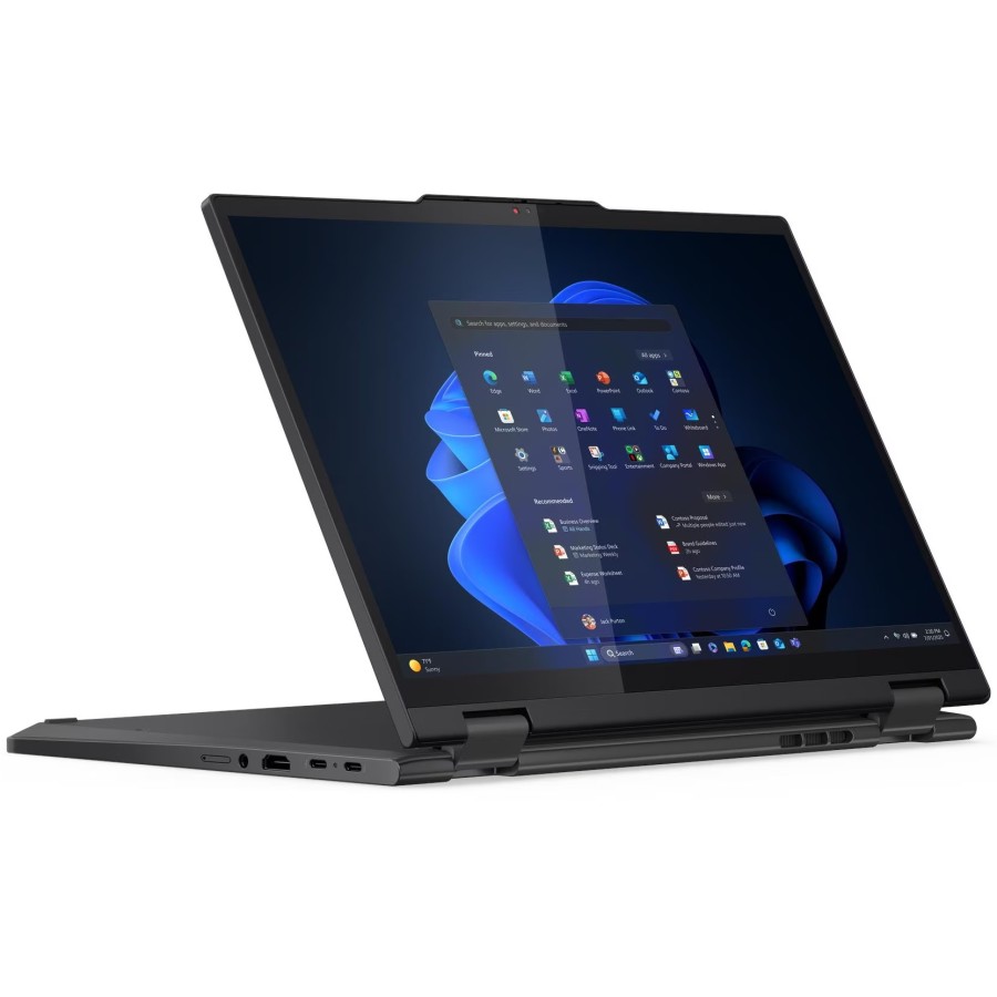 Lenovo ThinkPad T14s 2-in-1 Gen 1 Intel Core Ultra 7 255U 3800MHz/14"/1920x1200/16GB/1024GB SSD/Intel Graphics/Wi-Fi/Bluetooth/Windows 11 Pro (21R3000WUS) Black