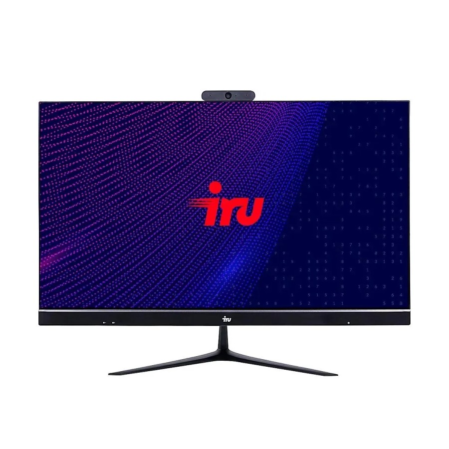 IRU Tactio 23IH5P Intel Core i5 11400 2600 МГц/32768 Mb/1024 Gb SSD/23.8" Full HD 1920 х 1080/DVD-нет/Intel UHD Graphics 730/DOS (2112942) Черный