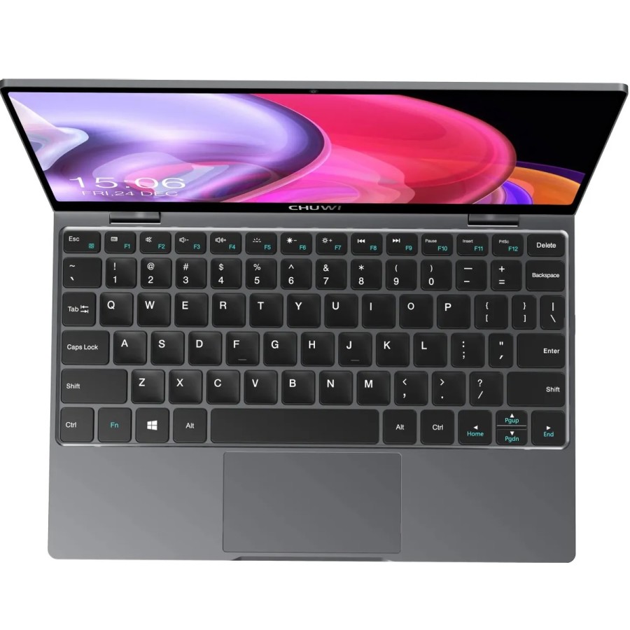 CHUWI MiniBook X Intel N100 800MHz/10.5"/1920x1200/12GB/512GB SSD/Intel UHD Graphics/Wi-Fi/Bluetooth/Windows 11 Home (1746362) Grey