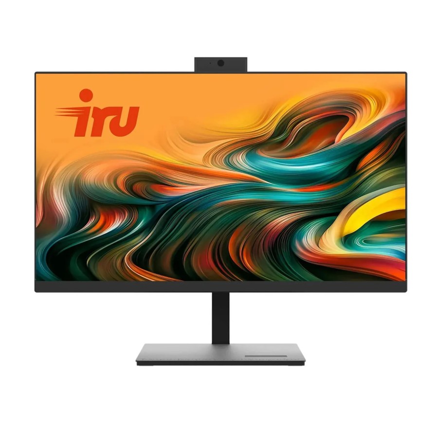 iRU Tactio 23IH6PA Intel Core i3 12100 3300 МГц/16384 Mb/256 Gb SSD/23.8" Full HD 1920x1080/DVD-нет/Intel UHD Graphics 730/DOS (2105207) Черный