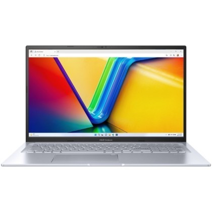 ASUS Vivobook 17X M3704YA-AU159 AMD Ryzen 5 7430U 2300 MHz/17.3"/1920x1080/16GB/1024GB SSD/AMD Radeon Graphics/Wi-Fi/Bluetooth/Без ОС (90NB1191-M008F0) Silver