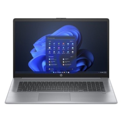 HP 470 G10 (85C22EA) Intel Core i7 1355U 1700MHz/17.3"/1920х1080/16GB/512GB SSD/Intel Iris Xe Graphics/Wi-Fi/Bluetooth/DOS (Silver)