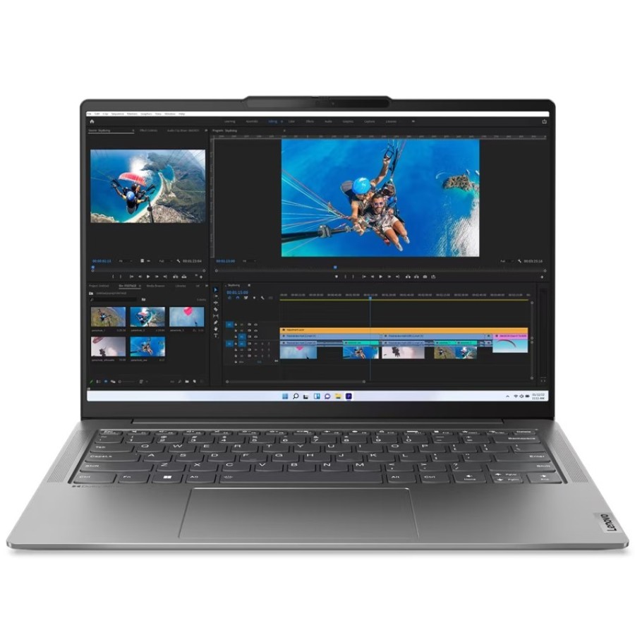 Lenovo Yoga Slim 6 14IRH8 Intel Core i7 13700H 2400MHz/14"/2240x1400/16GB/1024GB SSD/Intel Iris Xe Graphics/Wi-Fi/Bluetooth/Windows 11 Home (83E00055RU) Grey