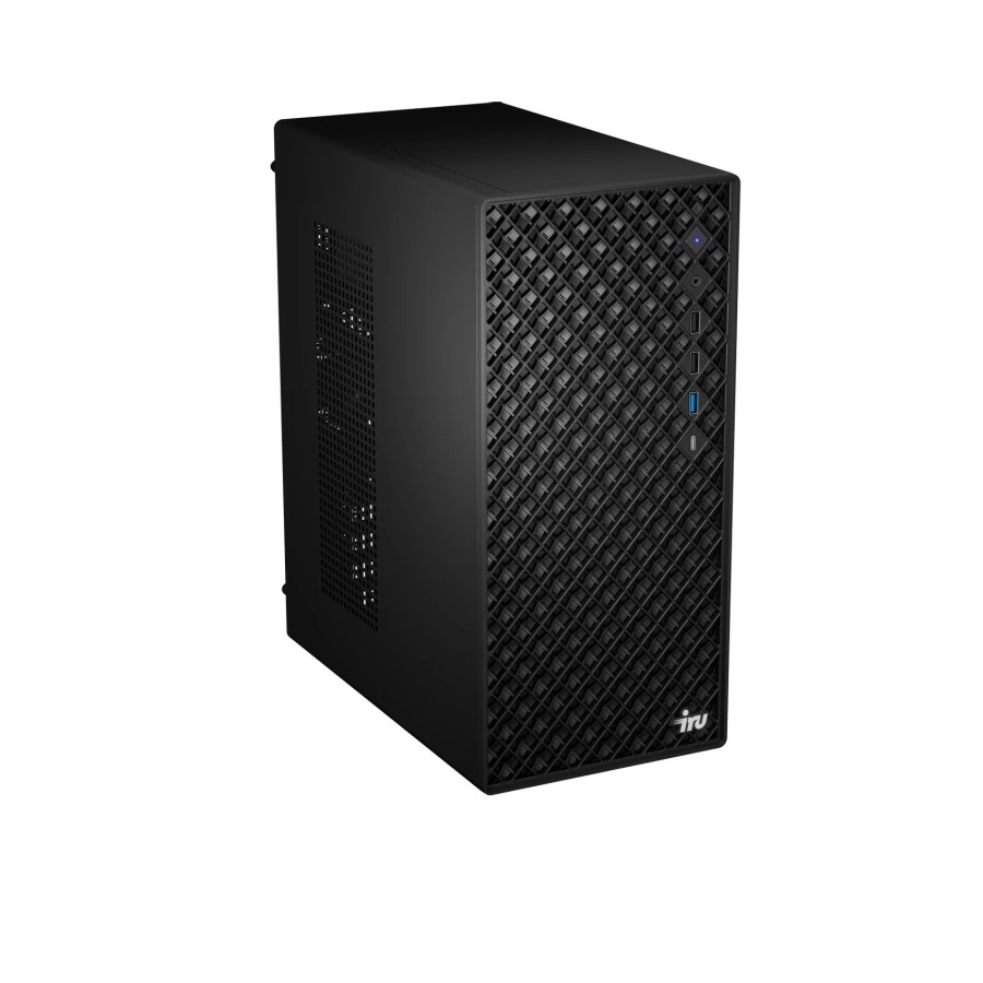IRU Tactio 310H6SBV MT Intel Core i3 13100 3400 МГц/8192 Mb/256 Gb SSD/DVD нет/Intel UHD Graphics 730/DOS (2111205) Черный