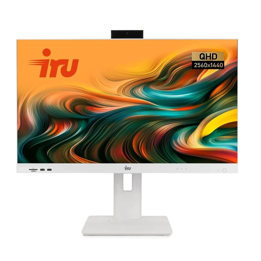 iRU Strato Intel Core i5 1235U 1300 МГц/16384 Mb/512 Gb SSD/27" Full HD 1920 х 1080/DVD-нет/Intel Iris Xe/Windows 11 Pro (2028267) Белый