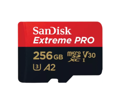 SanDisk Extreme Pro 256Gb MicroSD (SDSQXCD-256G-GN6MA)