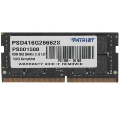 Patriot Memory SL 16Gb 1шт. (PSD416G26662S)