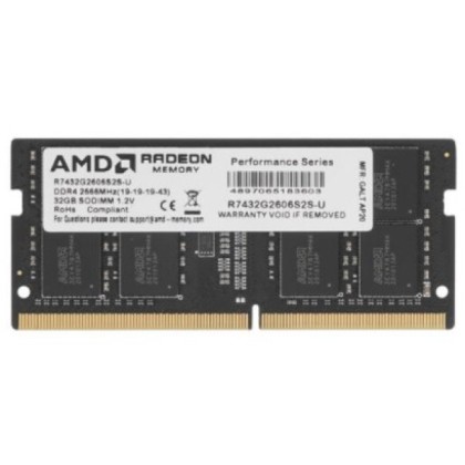 AMD Radeon R7 32Gb 1шт. (R7432G2606S2S-U)