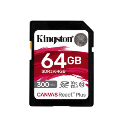 Kingston Canvas React Plus 64Gb (SDR2/64GB)