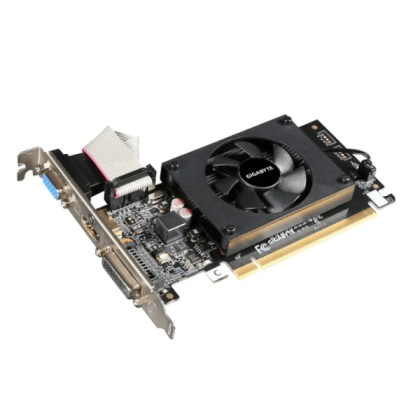 GIGABYTE GeForce GT 710 954MHz PCI-E 2.0 2048MB 1800MHz 64 bit DVI HDMI HDCP (GV-N710D3-2GL)