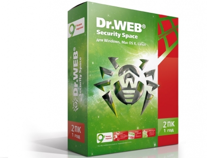 DR.Web Security Space 2PC 1Y Base Box (BHW-B-12M-2-A3)