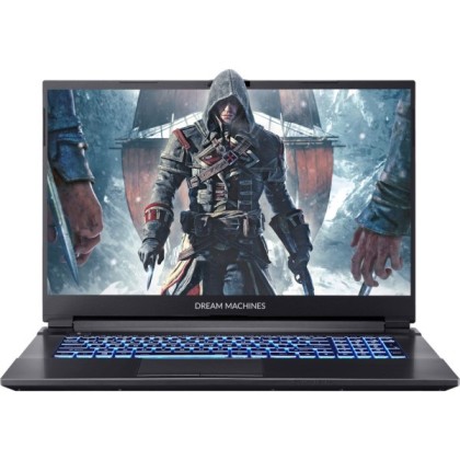 Dream Machines G1650-17RU72 Intel Core i5 11400H 2700MHz/17.3"/1920x1080/8GB/512GB SSD/DVD нет/NVIDIA GeForce GTX 1650 4GB/Wi-Fi/Bluetooth/Без ОС (Black)