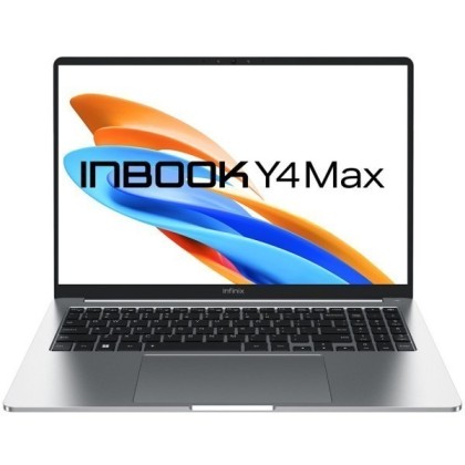 Infinix Inbook Y4 Max YL613 Intel Core i5 1335U 1300MHz/16"/1920x1200/8GB/512GB SSD/Intel Iris Xe Graphics/Wi-Fi/Bluetooth/DOS (71008301771) Silver