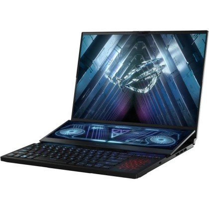 ASUS ROG Zephyrus Duo 16 GX650PY-NM083W AMD Ryzen 9 7945HX 2500MHz/16"/2560x1600/32GB/2048GB SSD/NVIDIA GeForce RTX 4090 16GB/Wi-Fi/Bluetooth/Windows 11 Home (90NR0BI1-M004V0) Black