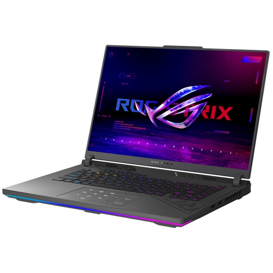 ASUS ROG Strix G16 G614JZ-N3084 Intel Core i9 13980HX 2200MHz/16"/1920X1200/16GB/1024GB SSD/NVIDIA GeForce RTX 4080 12GB/Wi-Fi/Bluetooth/Без ОС (90NR0CZ1-M007V0) Grey