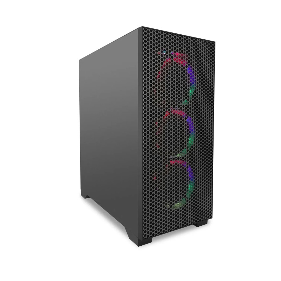 IRU Tactio 520B6GP TWR AMD Ryzen 5 7600 3700 МГц/32768 Mb/1024 Gb SSD/DVD-нет/NVIDIA GeForce RTX 5060TI - 8 ГБ/DOS (2130961) Черный