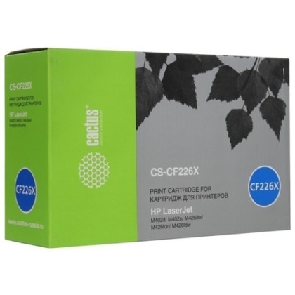 Cactus CS-CF226X черный (9'000 стр.) для HP LaserJet pro m402d/pro m402dn/pro m402n/pro m426dw/pro m426fdn/pro m426fdw