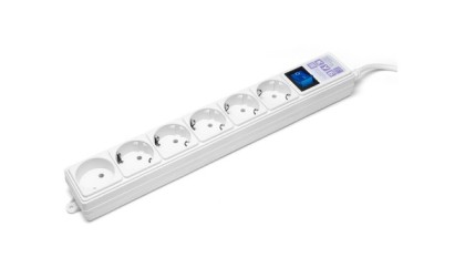 Power Cube (1.9 м, 6 розеток) (SPG(5+1)-16B-1.9M)