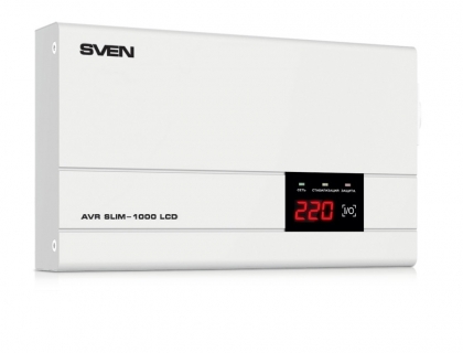 SVEN AVR SLIM 1000 LCD (0.8 кВт) (SV-012816)