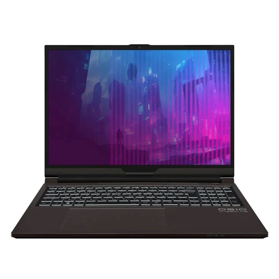 OSIO CyberLine C160i Intel Core i5 12600H 2700MHz/16"/1920х1200/16GB/512GB SSD/NVIDIA GeForce RTX 4060 8GB/Wi-Fi/Bluetooth/Без ОС (C160I-003) Brown