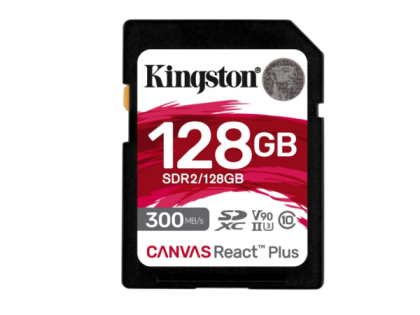 Kingston Canvas React Plus 128Gb SD (SDR2/128GB)