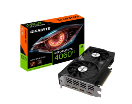 Gigabyte GeForce RTX 4060 Ti WINDFORCE OC 8G (GV-N406TWF2OC-8GD)