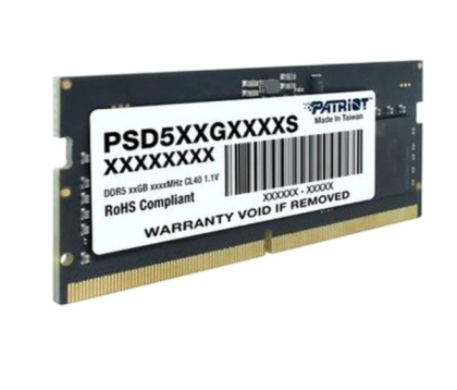 Patriot Signature 16Gb DDR5 5600MHz SO-DIMM (PSD516G560081S)