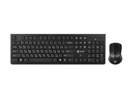 Oklick 250M, USB, беспроводной (997834) Черный