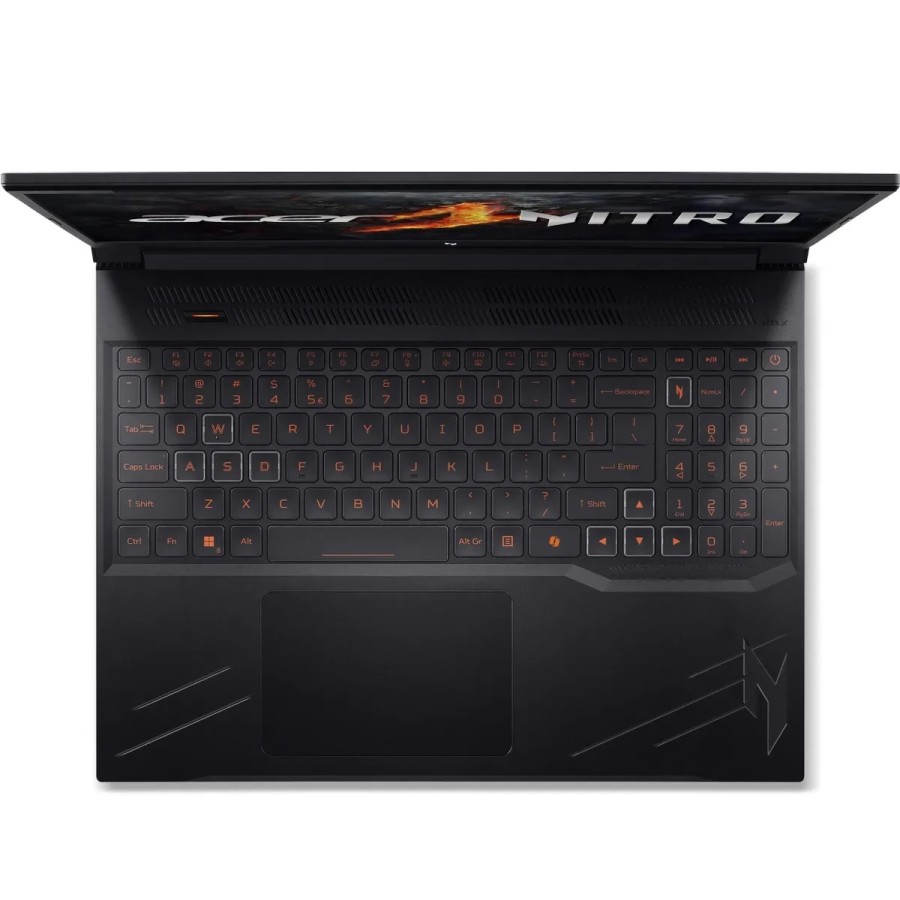 Acer Nitro V 16 ANV16-41-R3B9 AMD Ryzen 5 8645HS 4300MHz/16"/1920х1200/16GB/1024GB SSD/NVIDIA GeForce RTX 4060 8GB/Wi-Fi/Bluetooth/Без ОС (NH.QRUCD.00B) Black