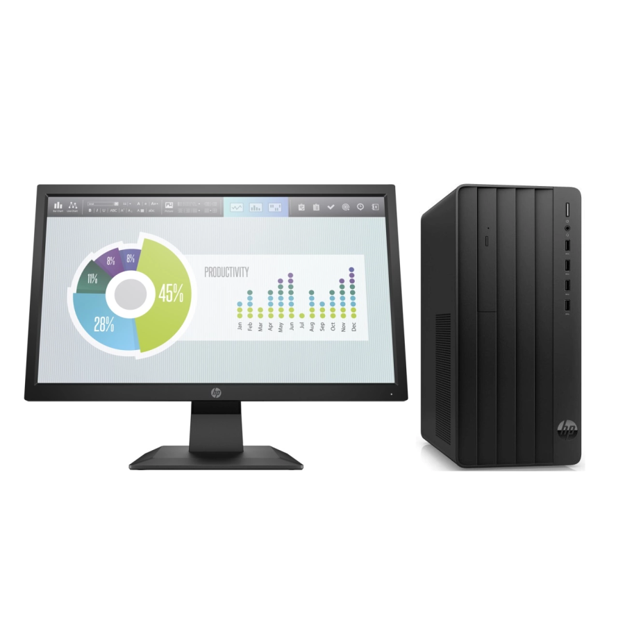 HP 290 G9 MT (9M936AT/16GB) Intel Core i3 12100 3.3ГГц/16384 Mb/512 Gb SSD/DVD-нет/Intel UHD Graphics 730/DOS (Черный)