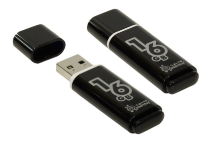 SmartBuy Glossy 16Gb Black (SB16GBGS-K)