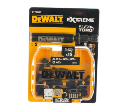 DeWALT 25 мм с держателем, 16 шт. DT70522T-QZ