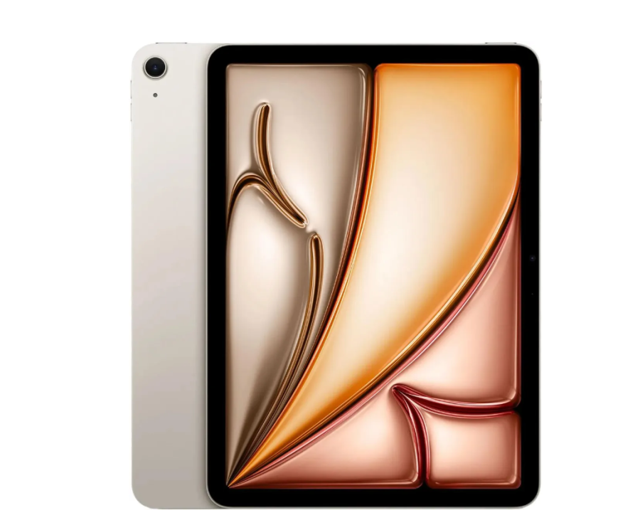 Apple iPad Air 2024 11" 256Gb Wi-Fi A2902 11", 8ГБ, 256ГБ, Wi-Fi (MUWJ3ZP/A) Сияющая звезда