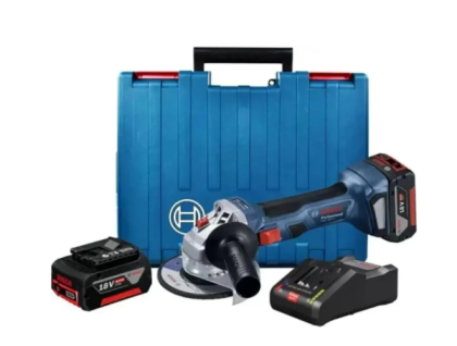 Bosch GWS 180-LI, аккумуляторная, с 2 АКБ (06019H9021)