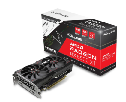 Sapphire AMD Radeon RX 6500XT RX 6500XT Gaming OC Pulse 4ГБ GDDR6 (11314-07-20G)
