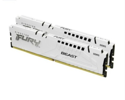 Kingston Fury Beast White 32Gb DDR5 6000MHz (2x16Gb KIT) (KF560C36BWE2K2-32)