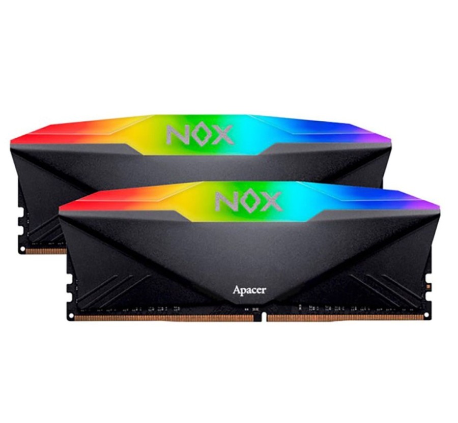 Apacer 32GB DDR4 3200 DIMM NOX RGB (2x16GB) (AH4U32G32C28YNBAA-2)