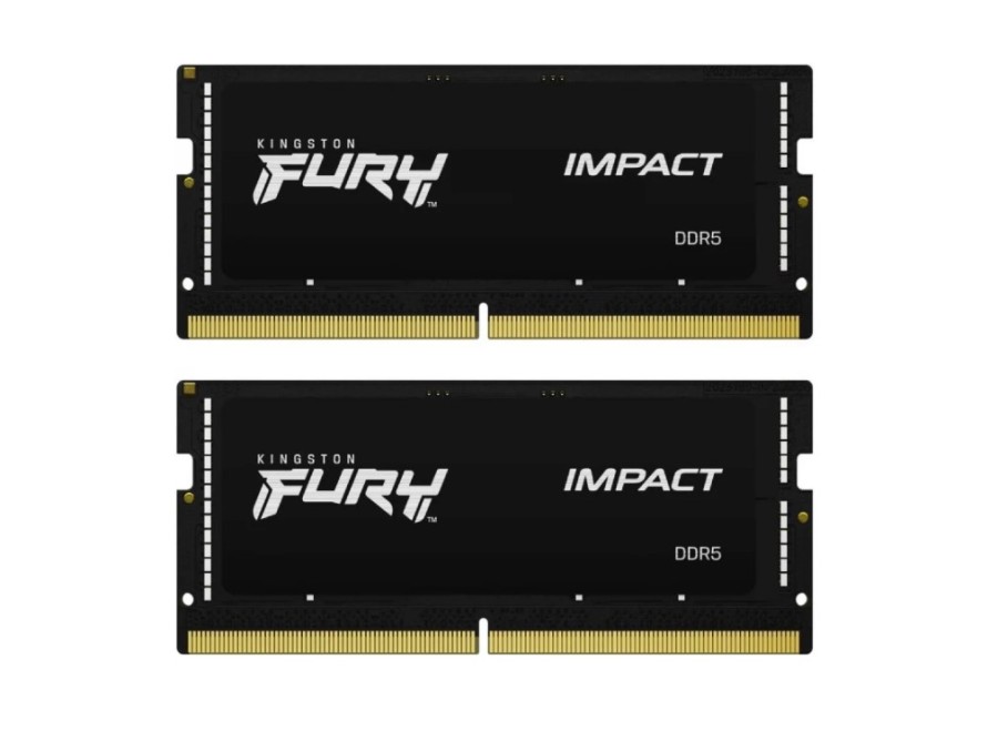 Kingston Fury Impact 64Gb DDR5 4800MHz SO-DIMM (2x32Gb KIT) (KF548S38IBK2-64)