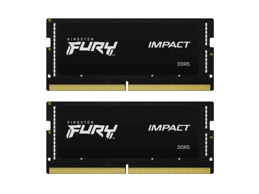 Kingston Fury Impact 32Gb DDR5 4800MHz SO-DIMM (2x16Gb KIT) (KF548S38IBK2-32)