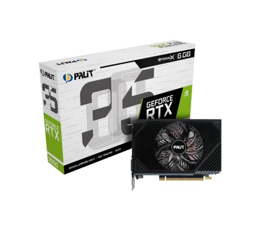 Palit PCIE16 RTX3050 6GB PA-RTX3050 STORMX 6GB V1 (NE63050018JE-1072F)