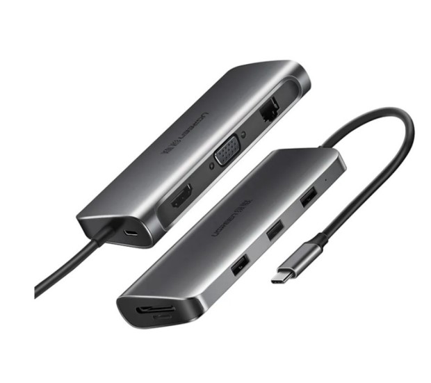 UGREEN USB Type C Multifunctional Adapter (40873) Серый