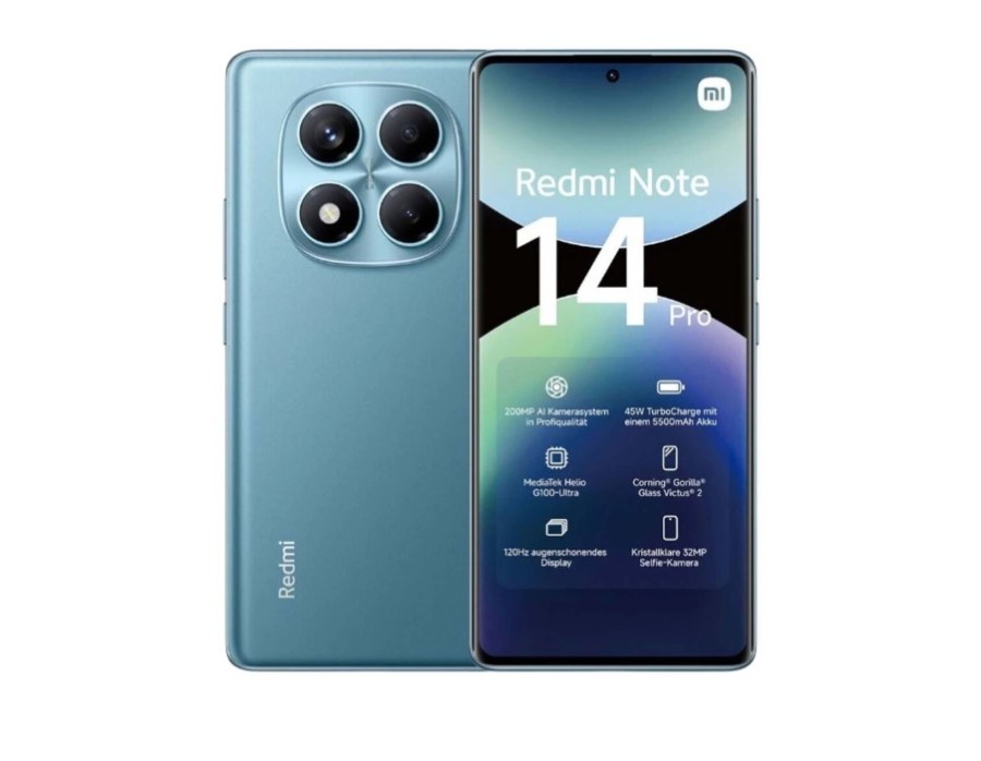 Xiaomi Redmi Note 14 Pro 4G 12/256Gb (MZB0IWERU) Ocean Blue