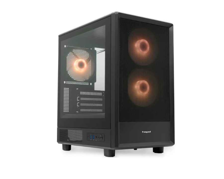 HSPD M310-TGBK-ARGB Black